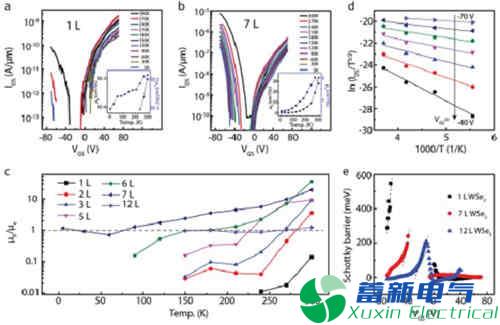 WSe2晶體管的雙極性輸運(yùn)行為和他在模擬電路中的應(yīng)用